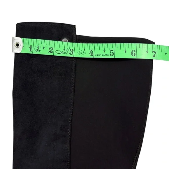 Dana Buchman Women’s Black Cone Heel Knee High Boots | Size 8.5M - Picture 15 of 16